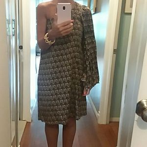 Zara one shoulder dress